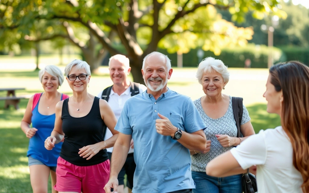 Imagine: Oamenii zâmbesc, se bucură de viață sănătoasă